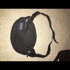 Jansport fanny pack black